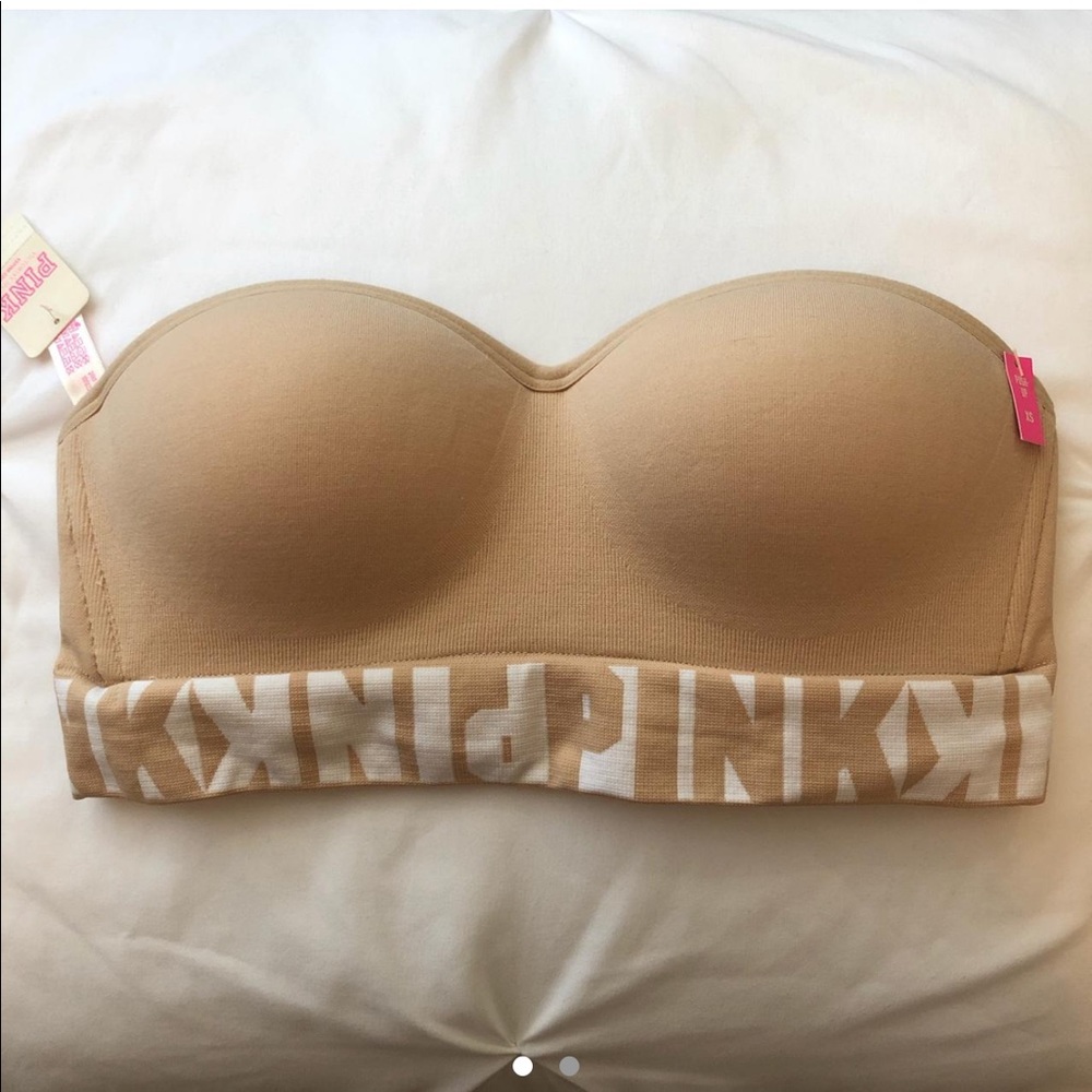 pink push-up "cool and comfy
bandeau"